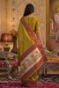 Royal Mustard Yellow Tissue Silk Weaving Work Saree for Women