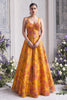 Gorgeous Yellow Organza Floral Printed Indo Western Lehenga Choli for Women