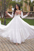 Wonderful White Rayon Embroidered Mirror Work Navratri Gown for Women