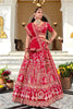 Stylish Red Premium Silk Designer Lehenga Choli with Embroidery Work and Dupatta for Women