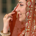 Exquisite Rust Orange Premium Silk Bridal Lehenga Choli with Heavy Embroidery Work and Dupatta