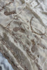 Exquisite White Fendy Satin Silk Saree Sequin Cut Dana Embroidery Work for Women