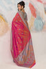 Graceful Pink Kanjivaram Silk Saree Zari Weaving Work for Women