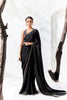 Elegant Black Premium Luxe Silk Organza Saree For Women