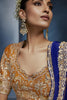Luxury Royal Blue Embroidered Saree with Designer Blouse