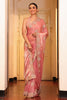 Pink Silk Saree with Heavy Designer Blouse Party Wear