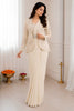 Off White Ready-to-Wear Saree Heavy Embroidered Designer Jacket