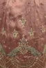 Exquisite Dusty Pink Chandnia Silk Heavy Designer Lehenga Choli with Multi Thread Work