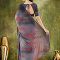 Multicolor Printed Designer Saree with Matching Blouse