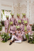 Elegant Pink Art Banarasi Silk Kurta Pyjama Set for Men with Designer Nehru Jacket