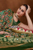Green Bandhani Print Saree with Designer Pallu Wear Saree