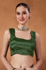 Green Bandhani Print Saree with Designer Pallu Wear Saree