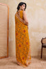 Mustard Yellow Printed Saree Traditional Motif Design Decorative Border