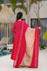 Lovely Red Muslin Digital Printed Anarkali Salwar Suit with Dupatta