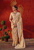 Stylish Beige Viscose Saree Embroidery Border for Women