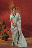 Stunning Mint Green Viscose Saree Embroidery Border for Women