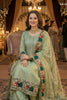 Fancy Mint Green Embroidered Eid Special Palazzo Suit with Net Dupatta