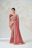 Vibrant Rani Pink Viscose Saree Embroidery Border for Women