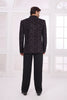Stylish Black Embroidered Jodhpuri Jacket Without Pant for Wedding