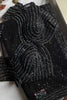 Black Net Saree with Heavy Sequin Embroidery Designer Blouse