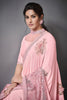 Pink Designer Georgette Saree Stylish Pallu  Party Wear