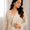 Off White Ready-to-Wear Saree Heavy Embroidered Designer Jacket