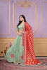 Glorious Pista Green Viscose Sequins Wedding Wear Lehenga Choli
