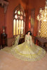 Designer Lime Green Heavy Embroidered Butterfly Net Lehenga Choli with Dupatta