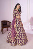 Stylish Purple Designer Georgette Lehenga Choli with Soft Net Dupatta for Women