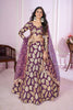 Stylish Purple Designer Georgette Lehenga Choli with Soft Net Dupatta for Women