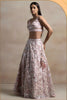 Wonderful Blush Pink Net Sequins Embroidered Bridal Lehenga Choli Designer Dupatta