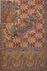 Stylish Wine Natural Crepe Aari Hand Work Saree with Pure Khatli and Mirror Work for Women