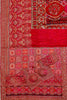 Beautiful Rani Pink Natural Crepe Aari Hand Work Saree with Pure Khatli and Mirror Work for Women