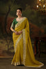 Stylish Mustard Yellow Premium Viscose Zari Embroidery Saree for Women