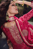Graceful Rani Pink Viscose Jacquard Embroidered Designer Palazzo Suit with Dupatta for Wedding