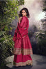 Graceful Rani Pink Viscose Jacquard Embroidered Designer Palazzo Suit with Dupatta for Wedding