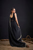 Black Organza Silk Saree Embroidered Border Designer Saree