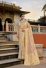 Designer Golden Banarasi Silk Saree Matching Blouse