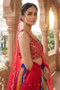 Vibrant Multicolor Printed Georgette Lehenga Choli with Embroidered Blouse and Soft Net Dupatta