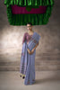 Stylish Lavender Viscose Cotton Saree Weaving Pattern for Women