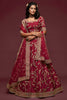 Stunning Maroon Art Silk Heavy Embroidered Lehenga Choli with Soft Net Dupatta for Wedding