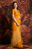 Mustard Yellow Banarasi Silk Saree with Rich Golden Zari Weaving