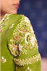 Lime Green Georgette Saree Heavy Zari Embroidery Designer Blouse