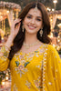 Gorgeous Yellow Viscose  Embroidered Readymade Palazzo Suit Set with Dupatta for Women