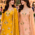 Gorgeous Yellow Viscose  Embroidered Readymade Palazzo Suit Set with Dupatta for Women
