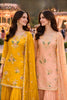 Gorgeous Yellow Viscose  Embroidered Readymade Palazzo Suit Set with Dupatta for Women