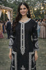 Stunning Black Chinon Silk Embroidered Straight Salwar Suit Set with Dupatta
