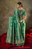 Royal Green Banarasi Silk Saree Heavy Zari Weaving Embroidered Blouse