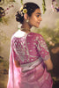 Pink Soft Silk Saree with Silver Zari Weaving Designer Blouse