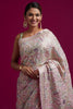 Pink Heavy Embroidered Designer Saree with Blouse Party Wear Saree